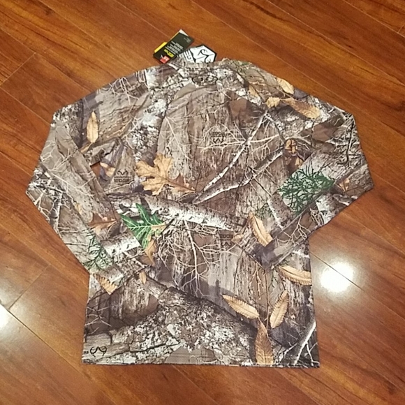 NWT Men's Under Armour camo long sleeve tee - Picture 4 of 7